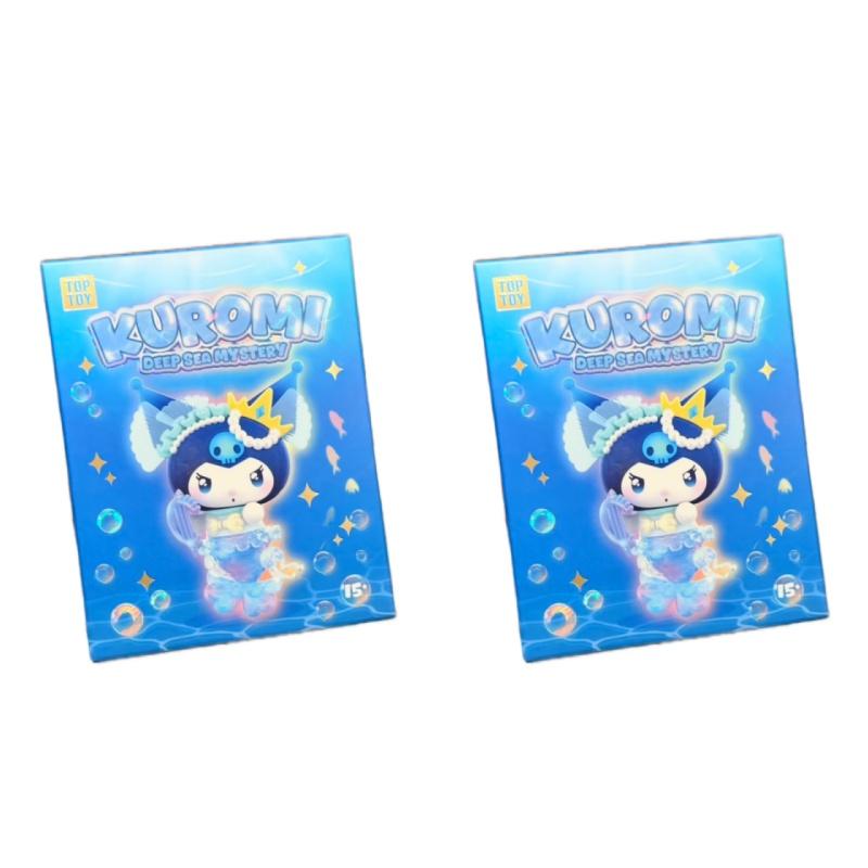 Toptoy Kuromi Deep Sea Secret Series Trendy Figurine Cute Doll Desktop Decor Ornament Gift For Adult Collectors