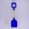 Kids Winter Outdoor Snow Shovel Toy with Long Handle Colored Beach Sand Shovel Parent-child Interactive Digging Tool DIY Snow Castle Building