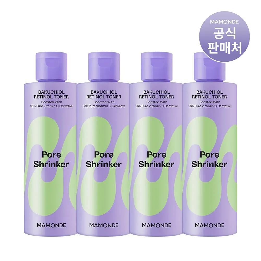 Pore-Shrinker Bakuchiol Retinol Toner 200ml (4 pieces)
