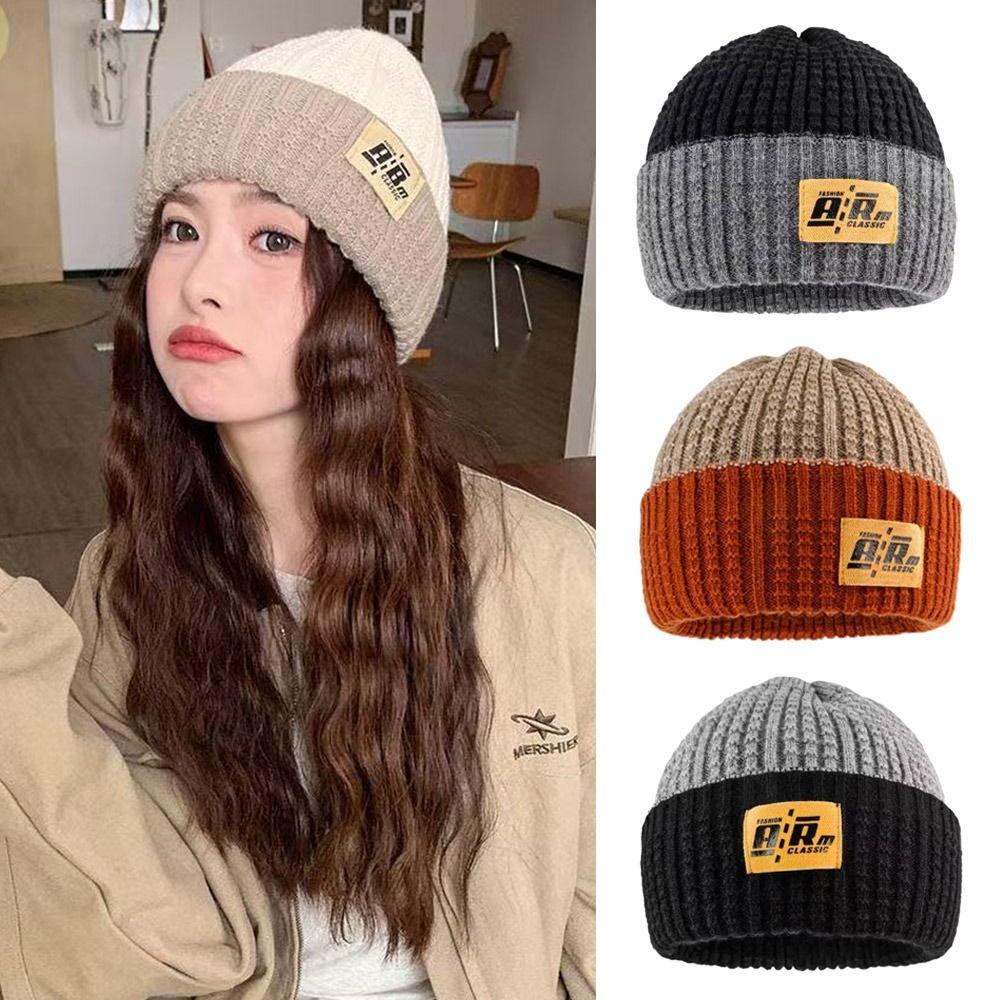 Ear Protection Winter Hat Warm Pompoms Hat Fashion Knitted Cap Outdoor