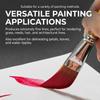 4pcs Nylon Squirrel Hair Brushes Angular Professional Artist Brushes Mixed Bristle Paint Brushes Comfortable For Oil Painting