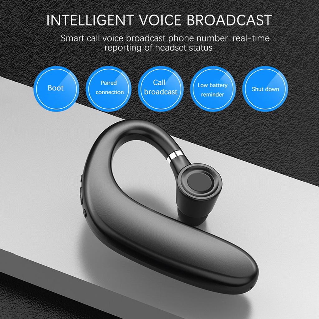 S109 V5.0 Bezdrátová Bluetooth sluchátka Handsfree pro volání Bezdrátová sluchátka do uší