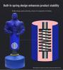 XSZ Silicone Human-Shaped Boxing Dummy: Adult Professional Freestanding Rubber Sandbag for Taekwondo and Sanda Training.