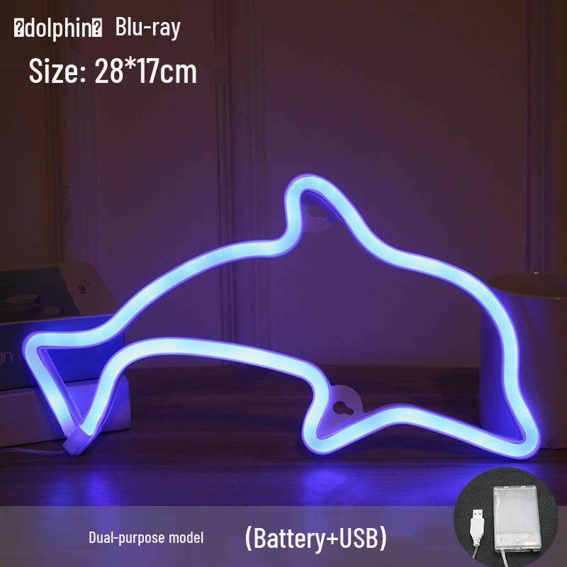 Trendy LED Neon Night Light Sign for Wall Décor