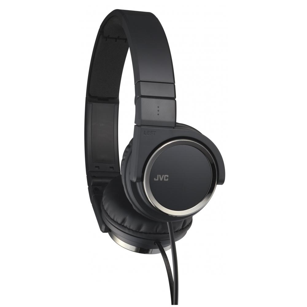 

JVC HA-S400-B герметичные складные наушники черного цвета
