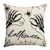 Halloween Day of The Dead Decorative Pillow Skull Pillow Case Living Room Decoration Sofa Pillow Bedside Pillow