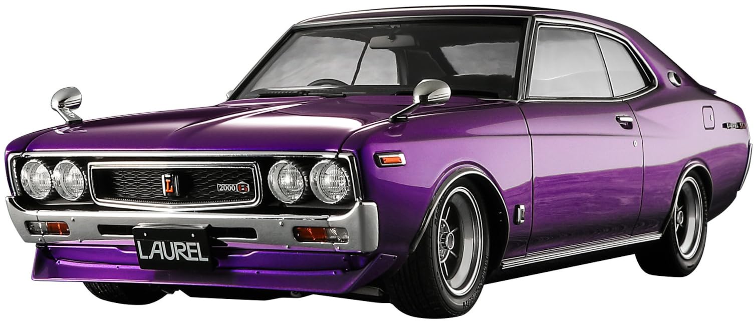 

Hasegawa Nissan Laurel HT 2000SGX Late Model Plastic Model Kit 20820 1/24 (KHC130) (1973) “Custom Version”