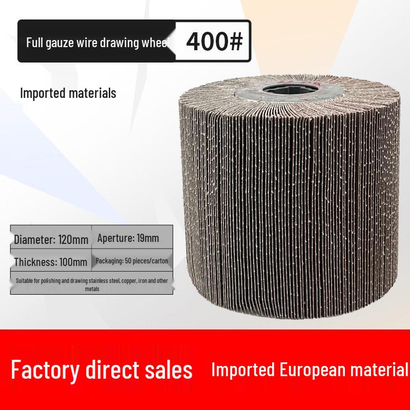 Stainless Steel & Nylon Fiber Polishing Wheel for Metal Scratch Removal