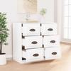 VidaXL Buffet blanc 70x35,5x67,5 cm bois d'ingénierie 816432