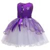Lhyxuuk Halloween Witch Cosplay Costume, Kids' Dress and Hat, Cute Witch Devil Dress for Girls, Perfect for Events, Parties, and Recitals (150cm,
