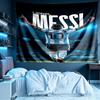 Lionel Messi Print Tapestry, Lightweight Wall Hanging, for Bedroom, Dorm, Living Room, Home Art Decor - Birthday Christmas Gift for Friends