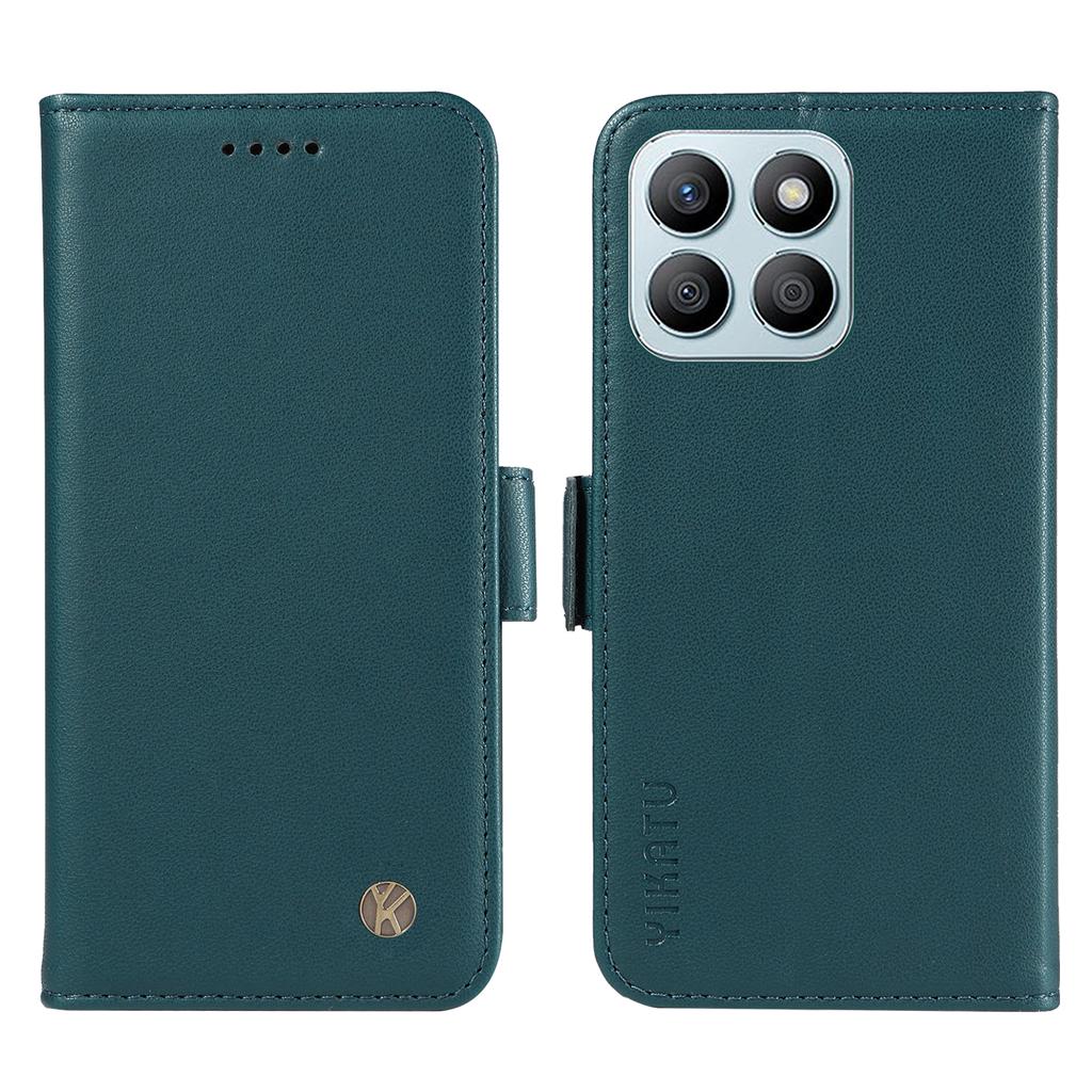 YIKATU YK-003 For Honor X8b 4G Phone Case Side Magnetic Clasp Wallet Cover