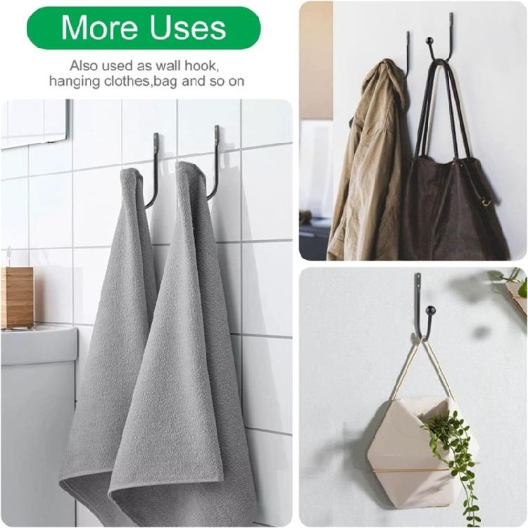 Curtain Holdback Hooks Wall Mounted Curtain Tieback Hook Decorative Curtain Hook