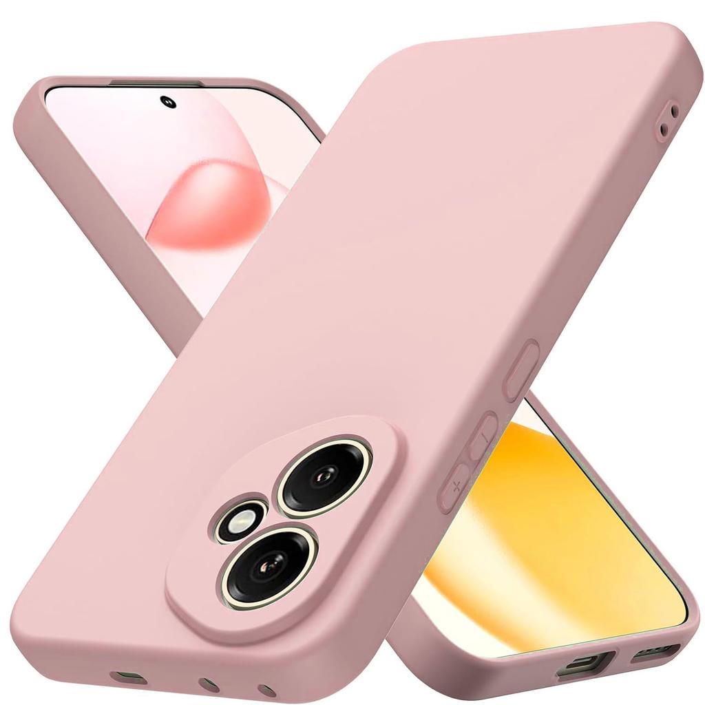 Soft Liquid Silicone Phone Case Anti-Knock Cover For Honor 400 / 400 Pro