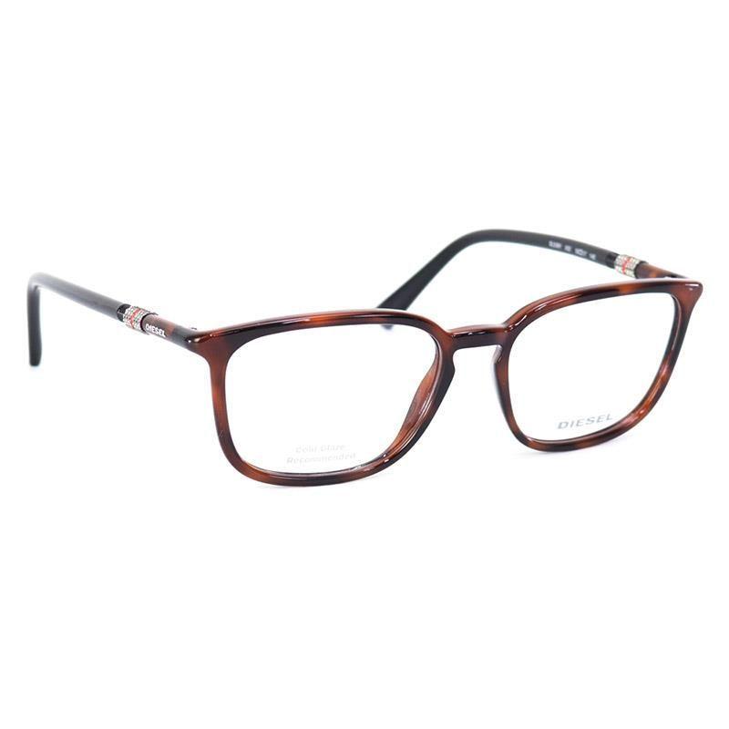 Used [DIESEL] Men s Glasses Frame Wellington (DL5391 052 DB) Dark Brown [New]