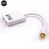 New Audio Fiber Optic Adapter 1 Input 2 Output Dual Port Toslink One Divide Into Two Audio Patch Cord Splitter Fiber Optic Cable