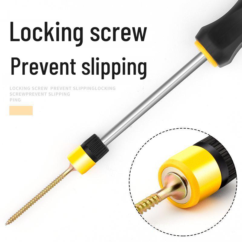 Multifunctional Magnetic Ring Screwdriver Set with Long Shank and Positioning Tools
