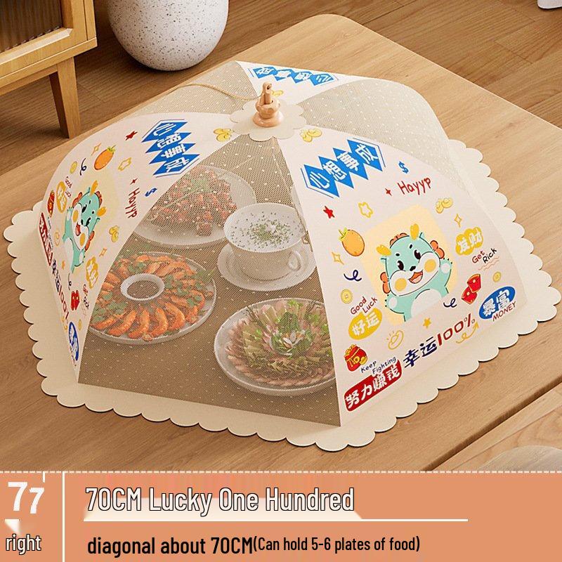 ZISIZ Foldable Food Dust Cover