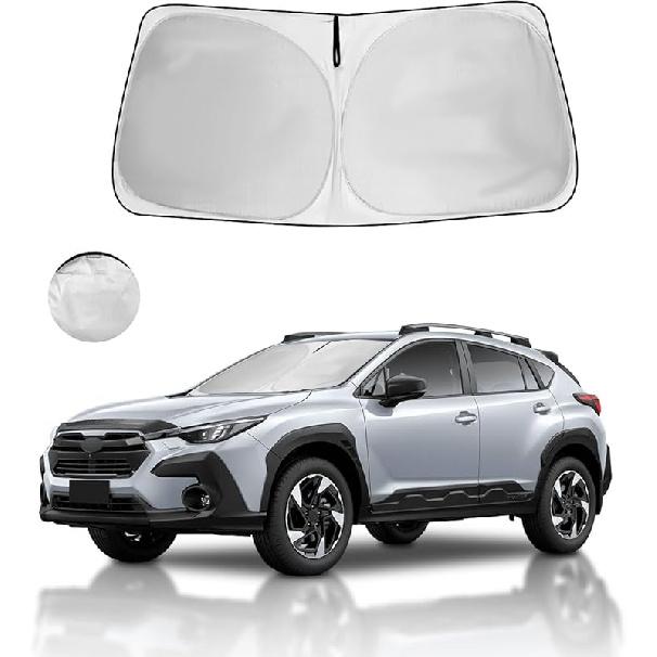 Windshield Sun Shade Fit 2025 2024   - Toyota RAV4 Prime LE Hybrid XLE XLE Premium Adventure TRD Off Road Front Window Sunshade Accessories SUV Sun