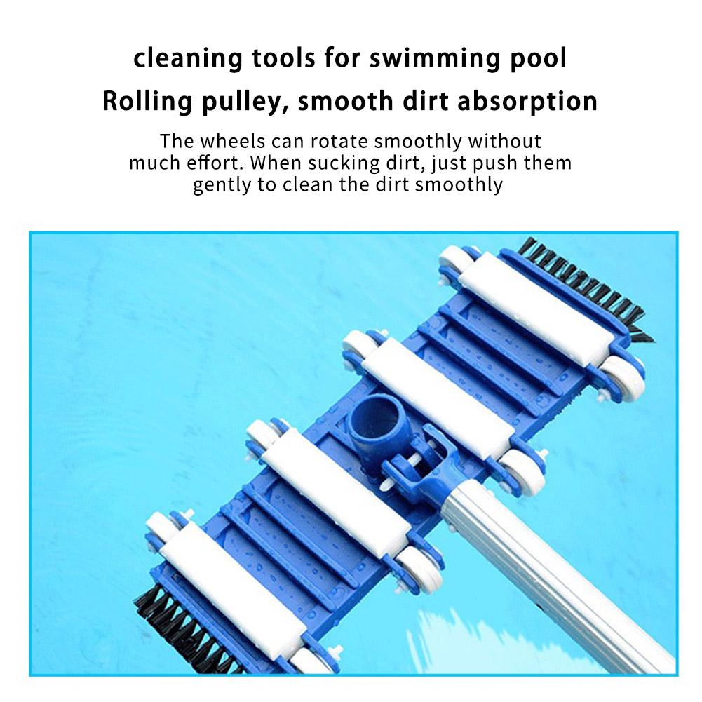 14-calowa głowica ssąca do basenu, czyszczenie 360 stopni, odporna na zużycie, szczotka próżniowa, narzędzie do czyszczenia basenu