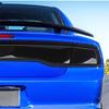 Taillights Covers Rear Lamp Housing ABS Tail Light Decoration For Dodge Charger 2011-2014 Exterior Accessoriess (Smoked Black)