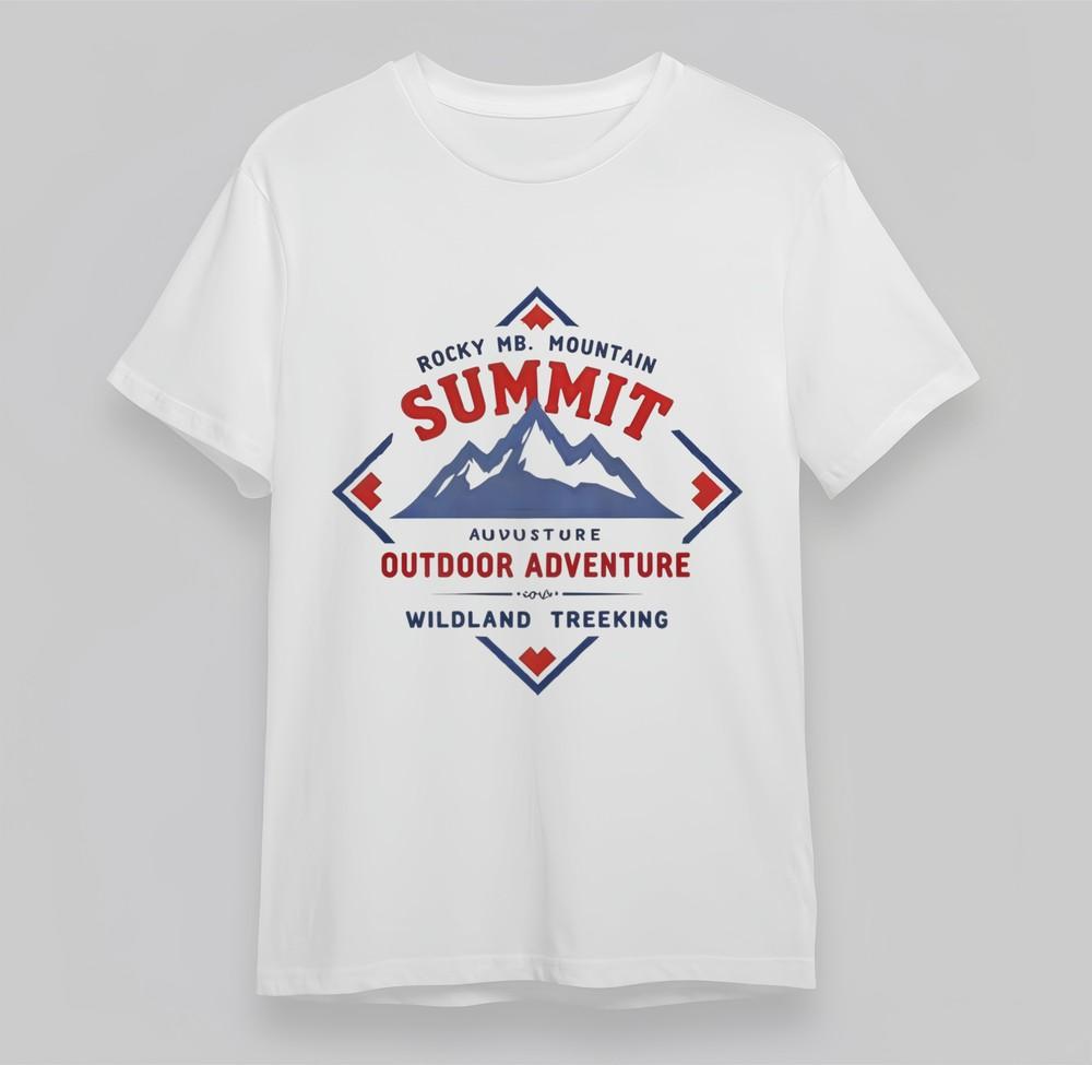 

Мужская футболка больших размеров с графикой «Геометрия альпийской вершины», унисекс, хлопковые топы 2XL