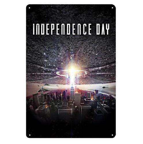 Independence Day Movie Metal Poster Tin Sign 20x30cm Collectable Plate aluminum 20x30cm