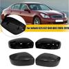 For Infiniti G25 G37 Q40 Q60 2009-2015 ABS Car Rearview Side Mirror Cover Wing Cap Exterior Door Housing Trim Replacement