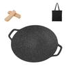 GFUN Multi Griddle 30cm Grilling Plate - Suitable for Direct Flame, Gas, and Induction Cooktops - Lightweight, No Seasoning Required, Easy To Clean, G