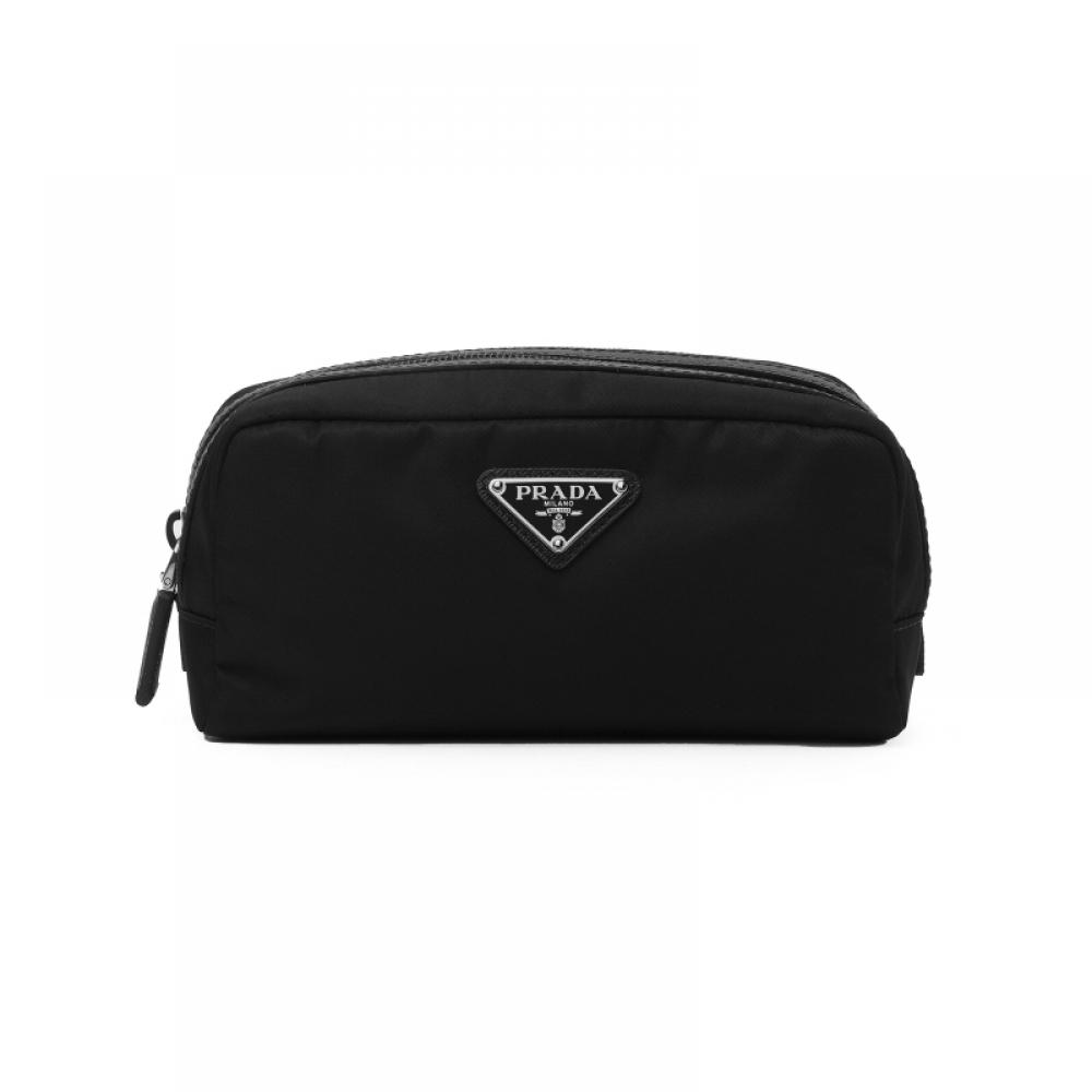 Prada Pouch Bag Nylon Triangle Logo 2na045 2dmh F0002