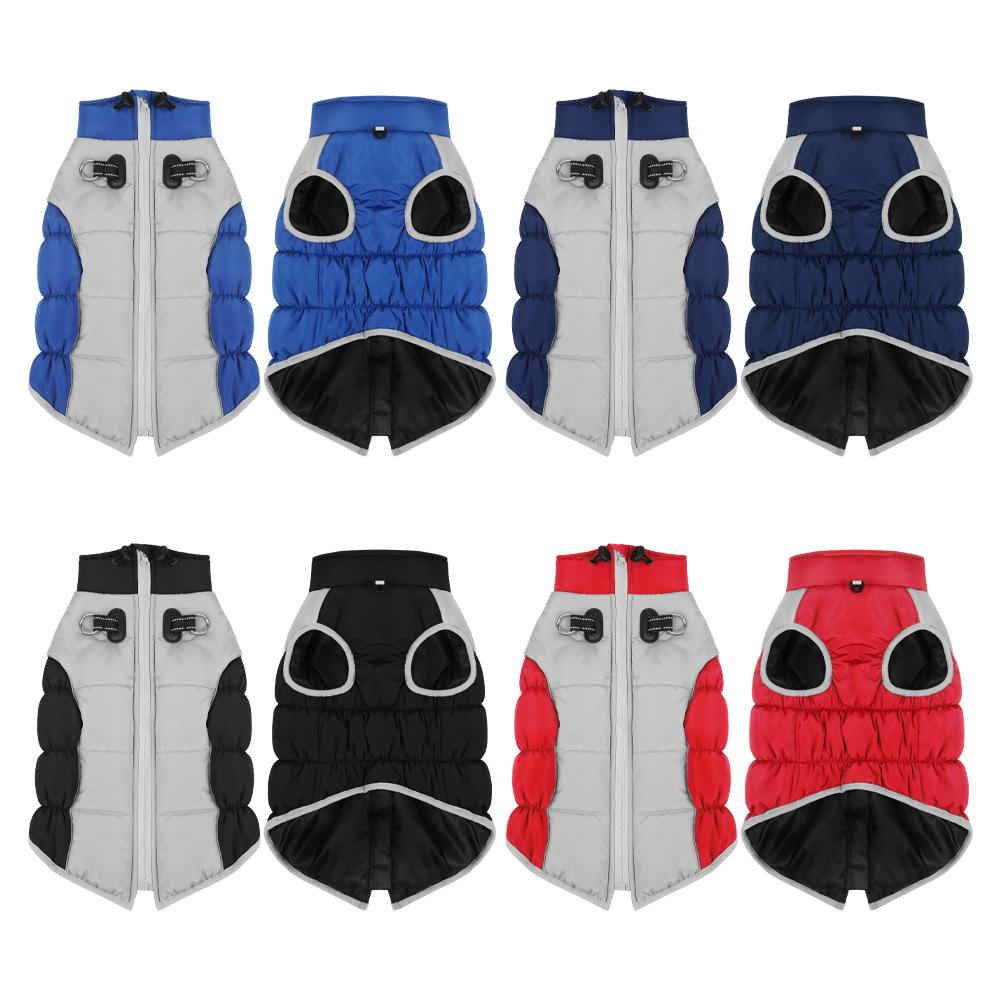 French Bulldog Pet Clothes Winter Waterproof Big Dog Coat Jacket for Medium Large Dogs Shepherd Mascotas Clothingdisfraz Perro