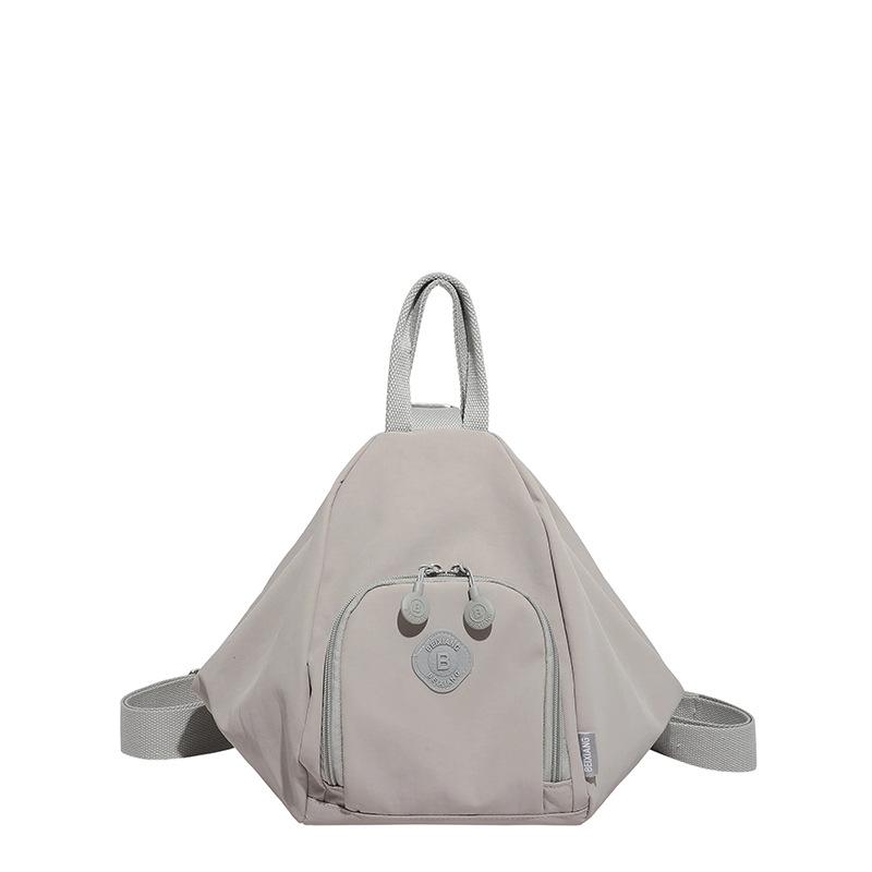 Schoolbag Multifunctional 1011 New Women's Bag One Shoulder Crossbody Bag Large Capacity Double Shoulder Leisure Travel Backpack Waterproof Commuter