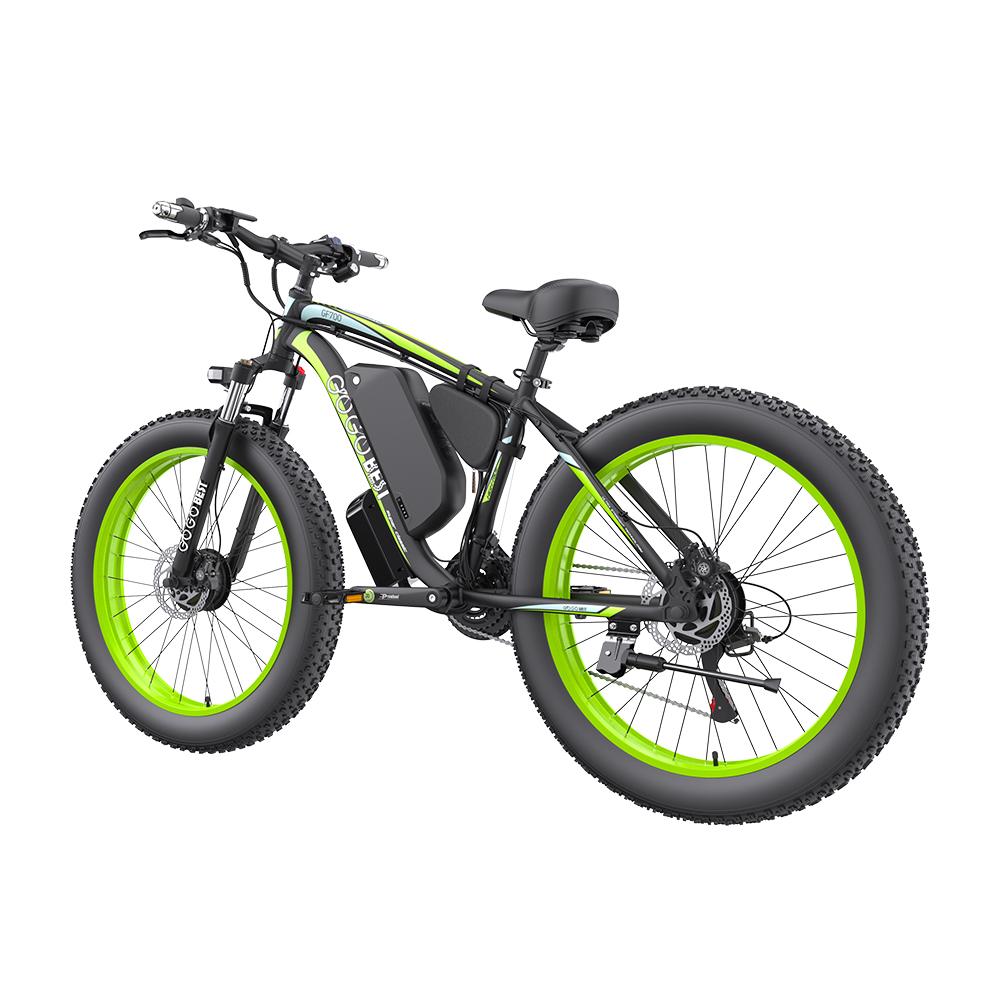 GOGOBEST GF700 Electric Bicycle Adult 1000W  Motor 48V18.2AH City Riding E-Bike 26'' Fat Tire Electric Bike