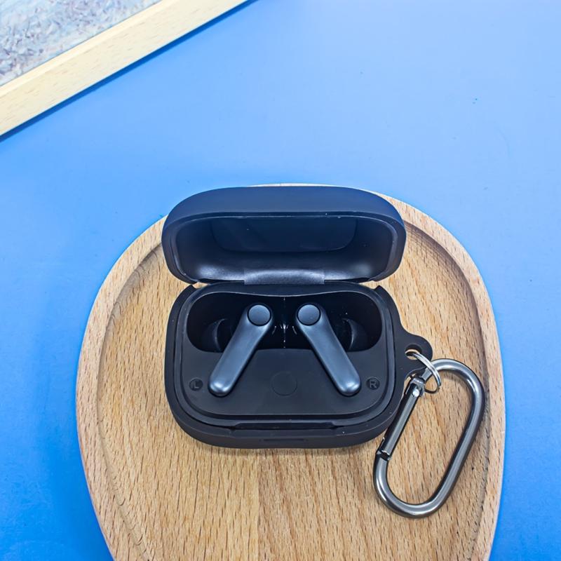 Durability Silicone Case For Air Pro4 Earbud,Silicone Sleeve Durability Earbud Protector With Carabiner Hook