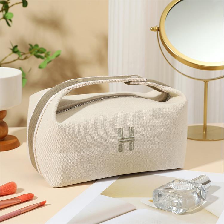 Trousse de toilette de voyage de luxe grande capacité avec logo imprimé