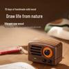 Mao Wang MW-2 Vintage Wooden Portable Bluetooth Speaker (CN Version)