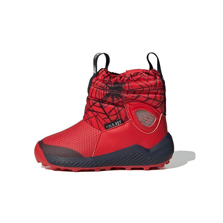 MARVEL X Adidas ActiveSnow Waterproof And Warm Mid Top Toddler Shoes Red Black Infant And Toddler FV4271
