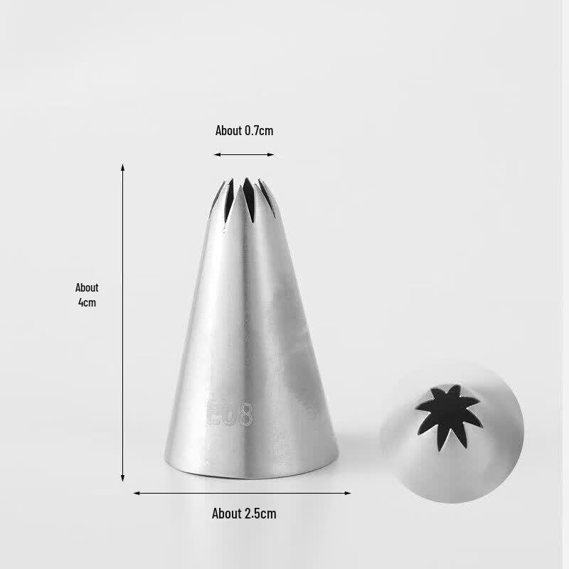 Qīwēi Stainless Steel Piping Tips Set