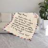 Cozy Flannel Envelope Blanket for Mom - Love Message, Reversible Design, All-Season Comfort Valentine's Day, and More, Blanket