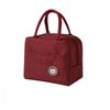 Bear Leather Label Insulated Lunch Bag - Thickened with Printed Design CLE