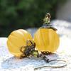1 Paar Vintage Kürbis Anhänger Ohrringe, Vielseitig & Stilvoll für den täglichen Gebrauch