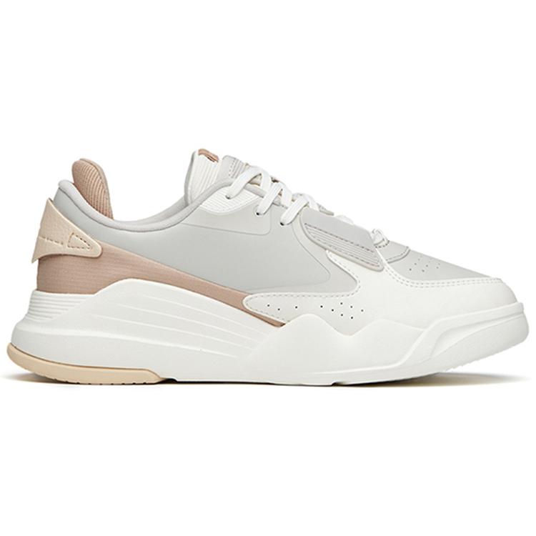 Anta Life Collection Platform Low top Skateboard Shoes Women's Gray 122148092R-3