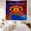 Manchester Custom Your Name Wall Decor Tapestry Art For Pet Memorial Birthdaywedding Party Backdrop Family Gift
