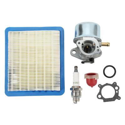 Aluminium Rasenmäher Vergaser mit Zündkerzen Dichtung Luftfilter für 12G882 12G887 12H702 12H707
