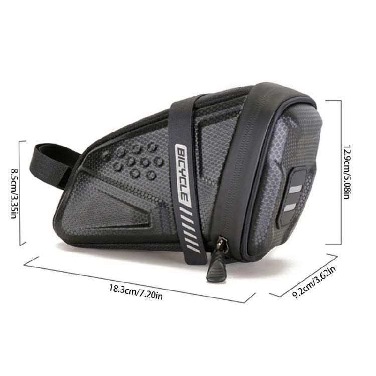 Mountain Bike Saddles Storage Seats Bag Rear Tool Pouches Bicycles Tail Bag Cycling Seatpost Rear Bag Easy to Use