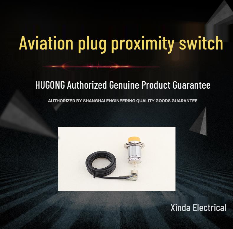 Aviation Plug Metal Inductive Proximity Sensor J0230-15ZNANBPAPBLALBKAB (AC/DC)