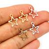 100pcs Star Charms Antique Pendant fit,Vintage Tibetan Bronze Gold Silver color,DIY Jewelry Making For Bracelet Necklace