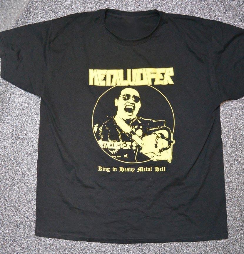 Metalucifer Band King in Heavy Metal Hell Cotton Black T Shirt S-5XL CM506 S