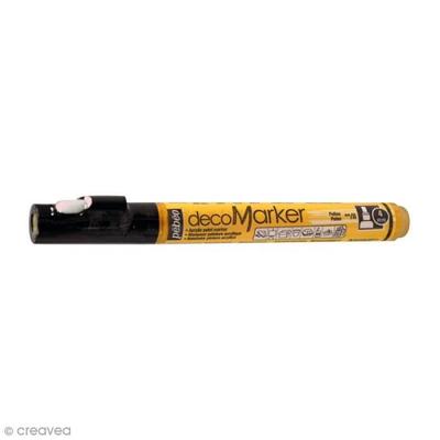 Acrylic Paint Markers - Pébéo - Acrylic Marker - Medium Tip 4 Mm - Pollen Yellow