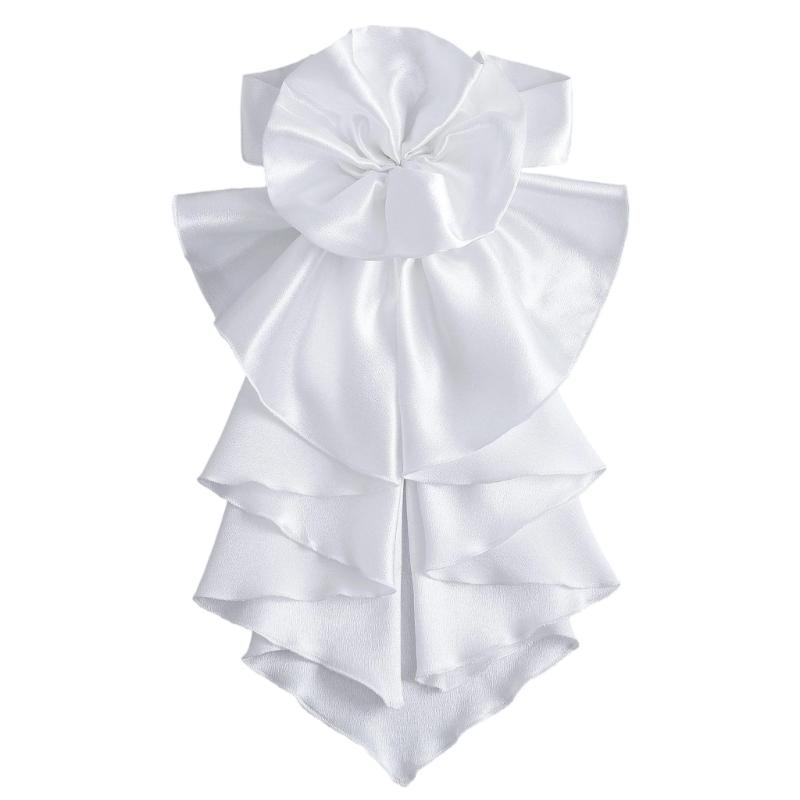 

Victorian Faux Collar Removeable Collar Elegant Costume Styling Accessory Neckpiece For Women Cocktail Party Dresses 1 белый